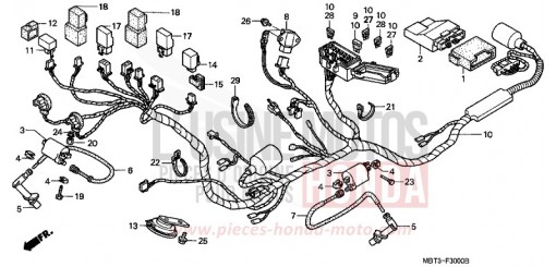 WIRE HARNESS XL1000VX de 1999
